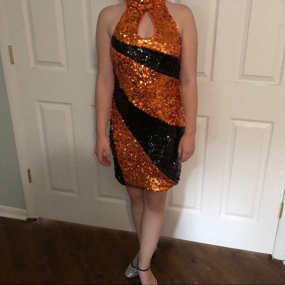 Sequin Cocktail Dress
